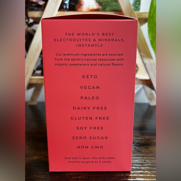 🆕 INSTANT HYDRATION Premium Electrolyte Drink Mix -Raspberry (30 per box) - Picture 9 of 11